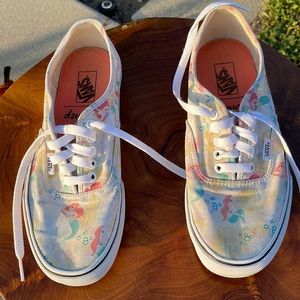 Vans little mermaid men’s sz 7.5 Disney Ariel